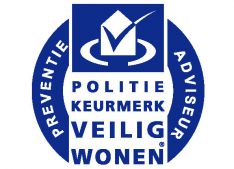 Logo van het Politiekeurmerk Veilig Wonen